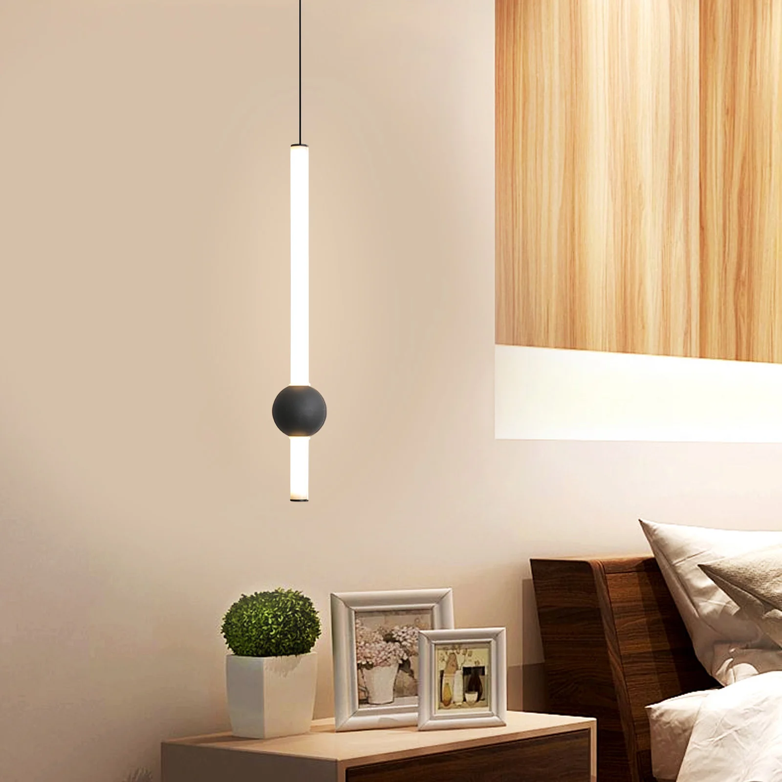 Bedside Pendant Light LED Ceiling Lamp 10-20m² Lighting Area Wide Voltage Ceiling-Mounted Light 11cm/4.33in Base Diameter for Kitchens/Cafes/Basements/Bars/Clubs/Restaurants/Libraries
Bedside Pendant Light LED Ceiling Lamp 10-20m² Lighting Area Wide Voltage Ceiling-Mounted Light 11cm/4.33in Base Diameter for Kitchens/Cafes/Basements/Bars/Clubs/Restaurants/Libraries