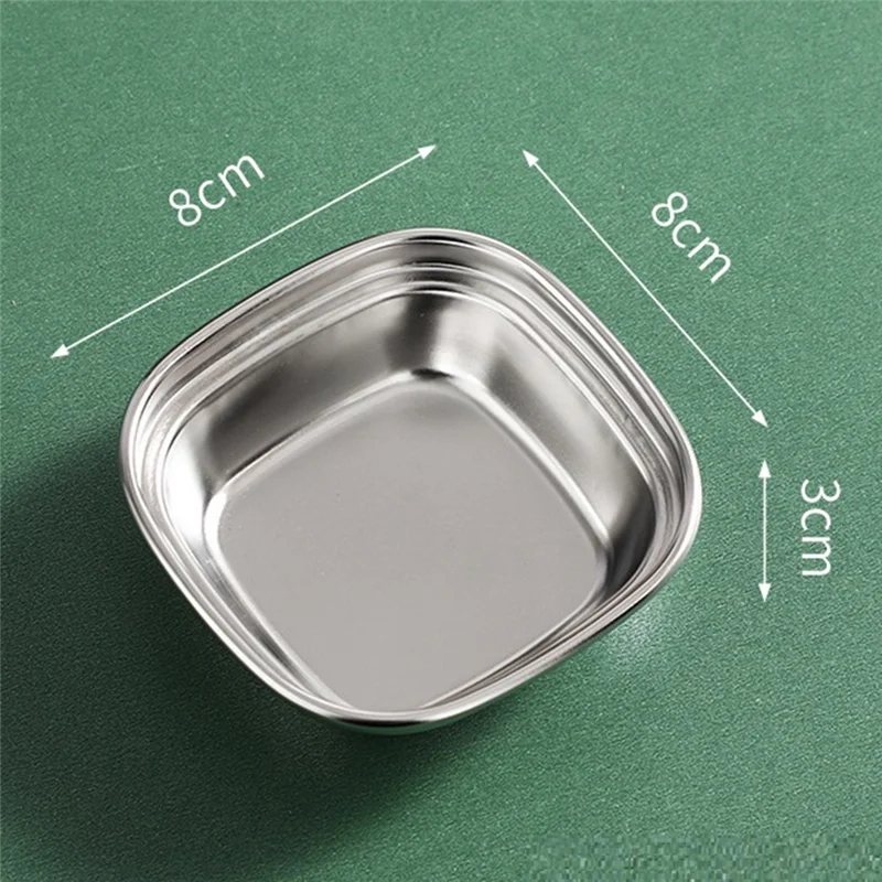 M-Modern-Stainless Steel Sauce Dish,Divided Dipping Plates,Divided Seasoning Dip Bowl,1/2/3/4 Compartment Sauce Vinegar Dishes D
M-Modern-Stainless Steel Sauce Dish,Divided Dipping Plates,Divided Seasoning Dip Bowl,1/2/3/4 Compartment Sauce Vinegar Dishes D