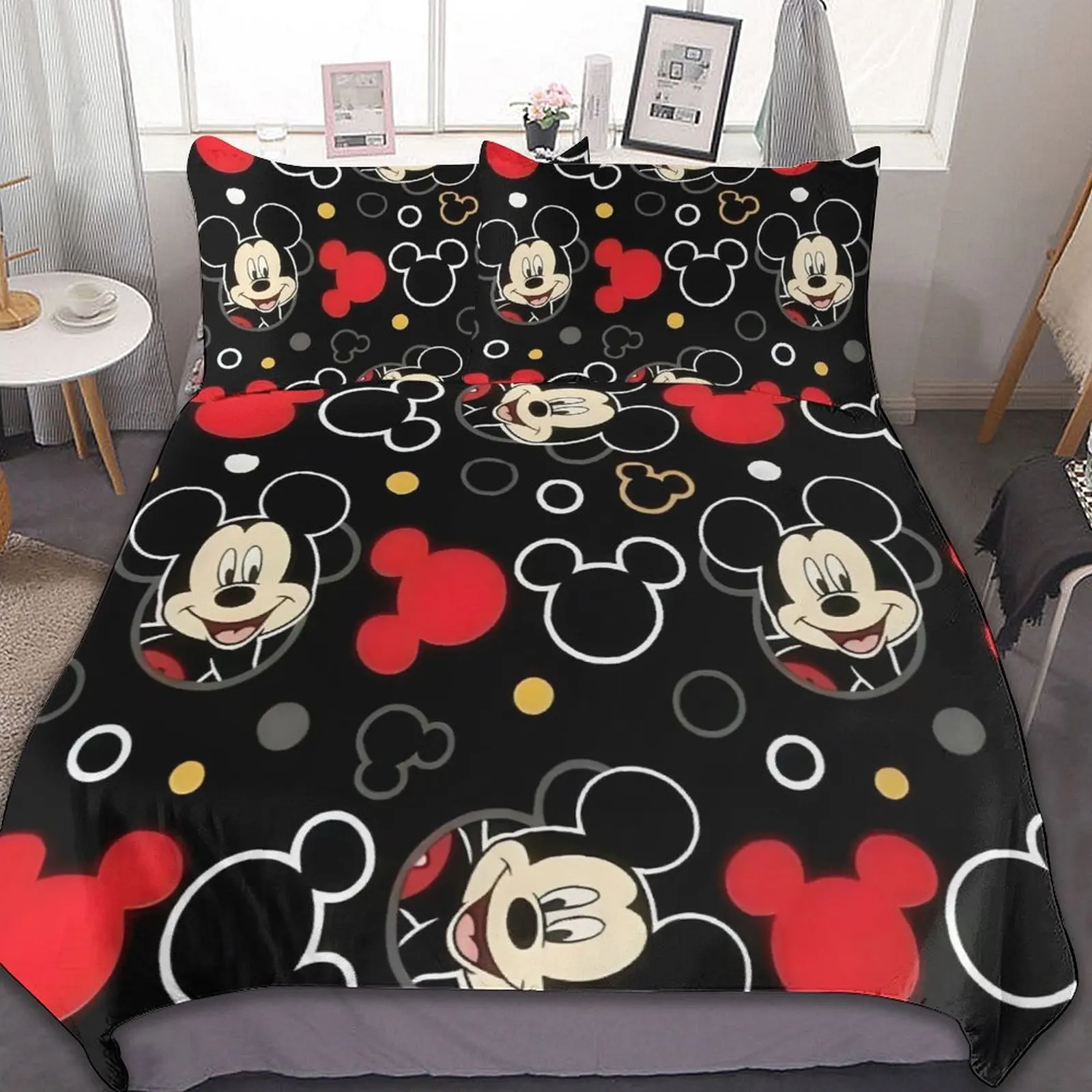Disney Camelot Mickey and Friends Mickey Pluto Goofy Donald Duck Bedding Set Quilt Duvet Cover Comforter Bedclothes Children
Disney Camelot Mickey and Friends Mickey Pluto Goofy Donald Duck Bedding Set Quilt Duvet Cover Comforter Bedclothes Children
