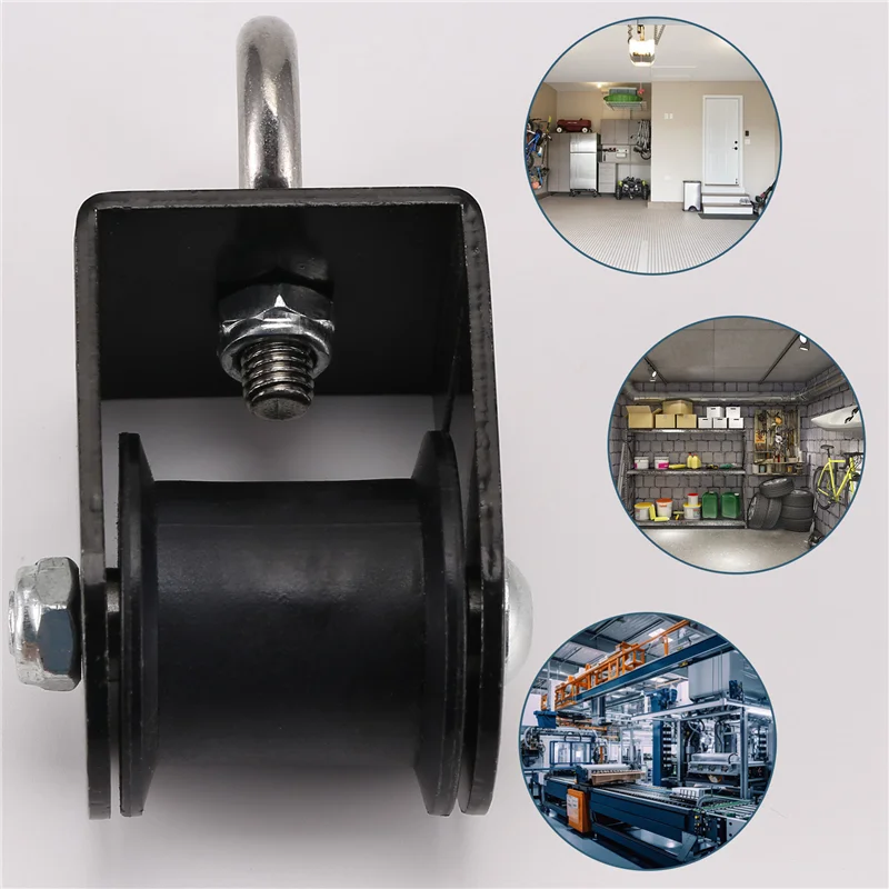 B06C-Lifting Rope Pulley Bearing Block Pulley Wheel Portable Heavy Duty Mute Roller DIY Gym Exercise Equipment
B06C-Lifting Rope Pulley Bearing Block Pulley Wheel Portable Heavy Duty Mute Roller DIY Gym Exercise Equipment