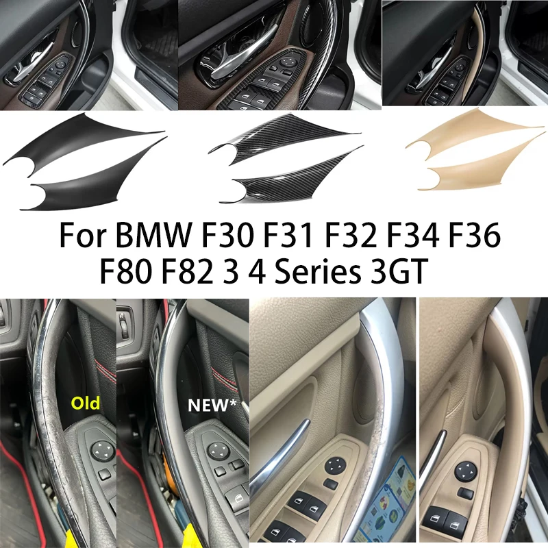 Car Interior Door Handles For BMW F30 F31 F32 F34 F36 F80 F82 3 4 Series 3GT ABS Interior Door Handle Pull Protective Cover
Car Interior Door Handles For BMW F30 F31 F32 F34 F36 F80 F82 3 4 Series 3GT ABS Interior Door Handle Pull Protective Cover