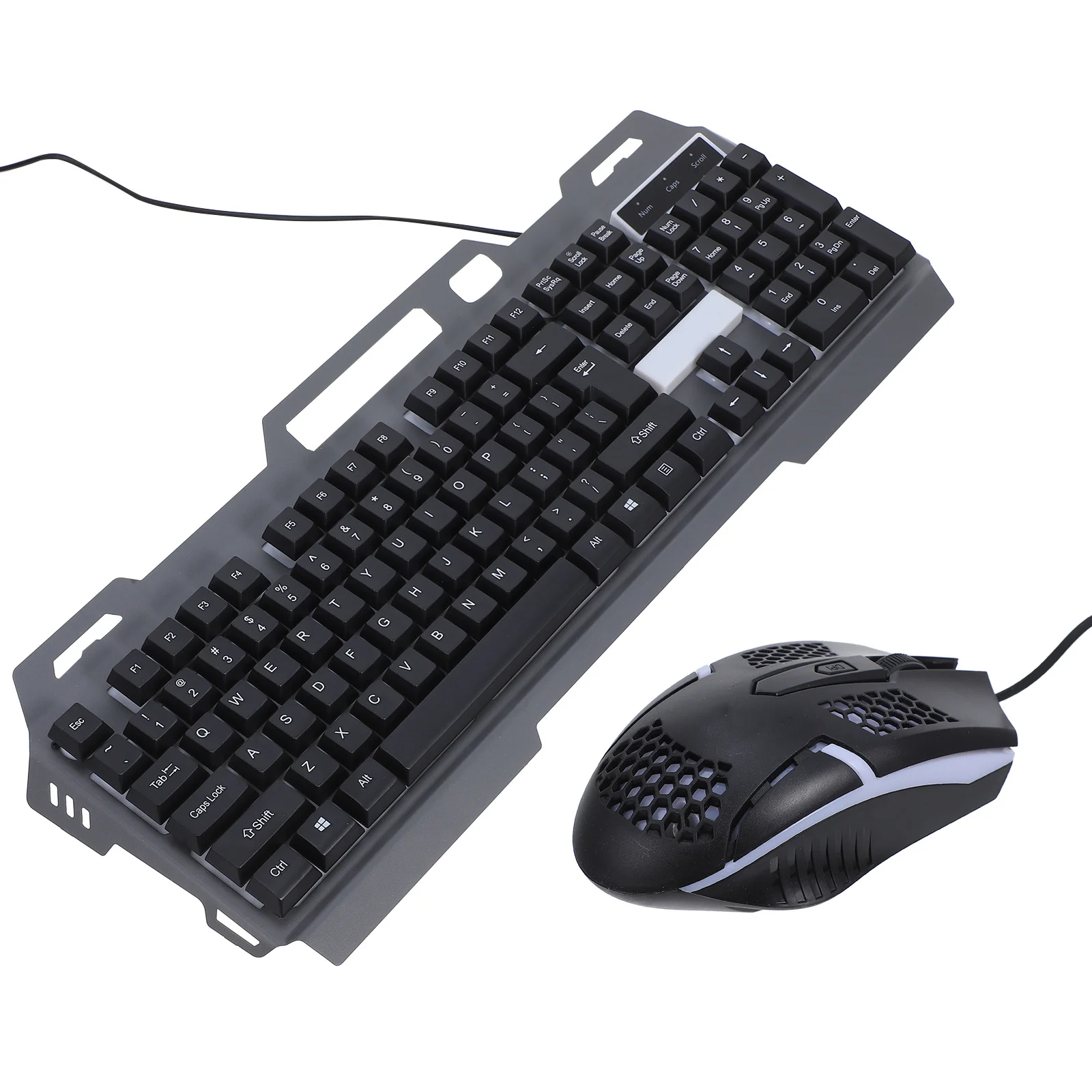 Colorful Backlight Floating Keycap Gaming Keyboard Mouse Set Ergonomic Steel Plate Waterproof Wired Computer Keyboard USB Mouse
Colorful Backlight Floating Keycap Gaming Keyboard Mouse Set Ergonomic Steel Plate Waterproof Wired Computer Keyboard USB Mouse