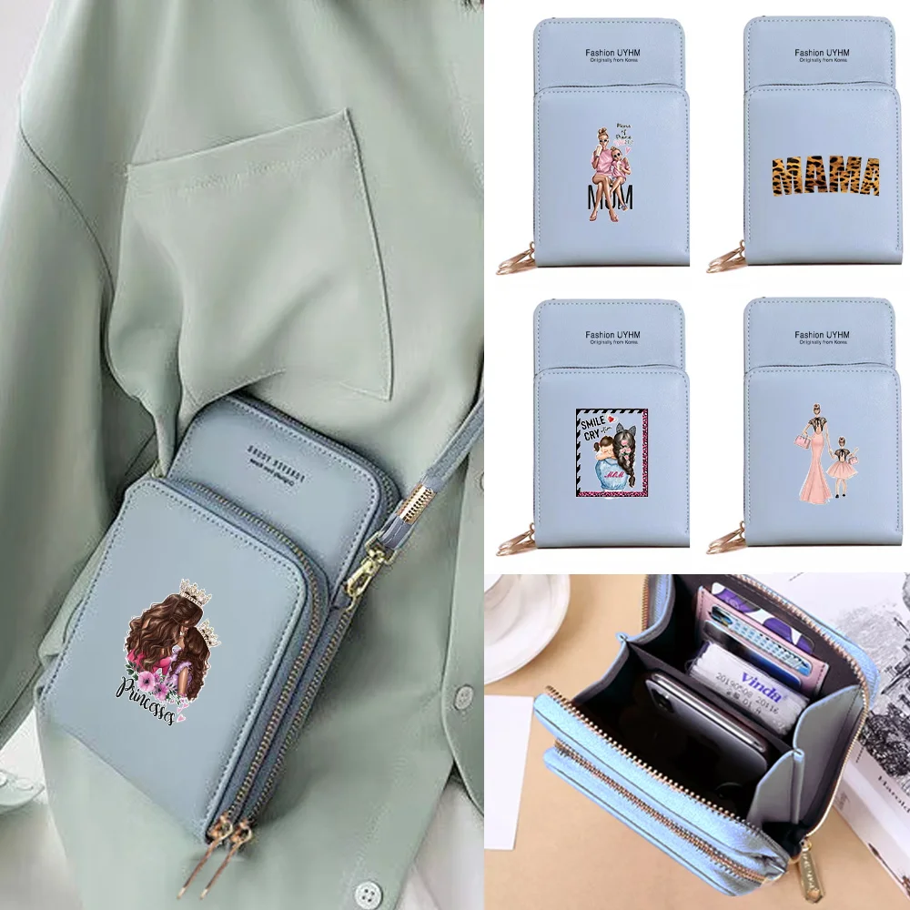 Fashion Transparent Touch Screen Mom Pattern Mobile Phone Bag Phone Case Commute Coin Purse Wallets Shopping Crossbody Bag
Fashion Transparent Touch Screen Mom Pattern Mobile Phone Bag Phone Case Commute Coin Purse Wallets Shopping Crossbody Bag