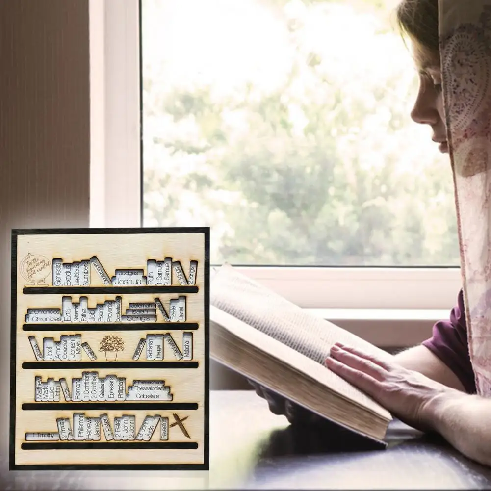 Wooden Bible Tracker Bookmark Track Your Reading Progress Durable Material Bible Marker Christian Lifestyle Accessory
Wooden Bible Tracker Bookmark Track Your Reading Progress Durable Material Bible Marker Christian Lifestyle Accessory