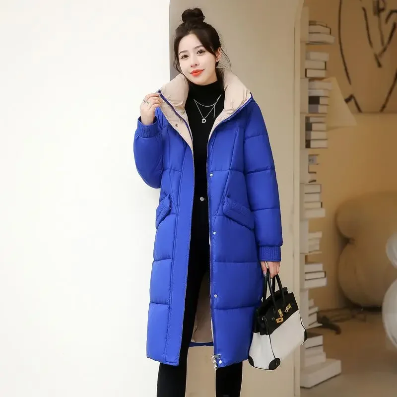 Women Parkas Winter Jacket Warm Thick Female Plus Size Loose Cotton Coat Hooded Overcoat Lady Outerwear Long Style Clothing
Women Parkas Winter Jacket Warm Thick Female Plus Size Loose Cotton Coat Hooded Overcoat Lady Outerwear Long Style Clothing