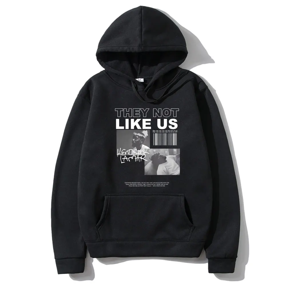 Rapper Kendrick Lamar They Not Like Us Print Hoodie Male Vintage Rap 90s Oversized Streetwear Men Women Hip Hop Fashion Hoodies
Rapper Kendrick Lamar They Not Like Us Print Hoodie Male Vintage Rap 90s Oversized Streetwear Men Women Hip Hop Fashion Hoodies