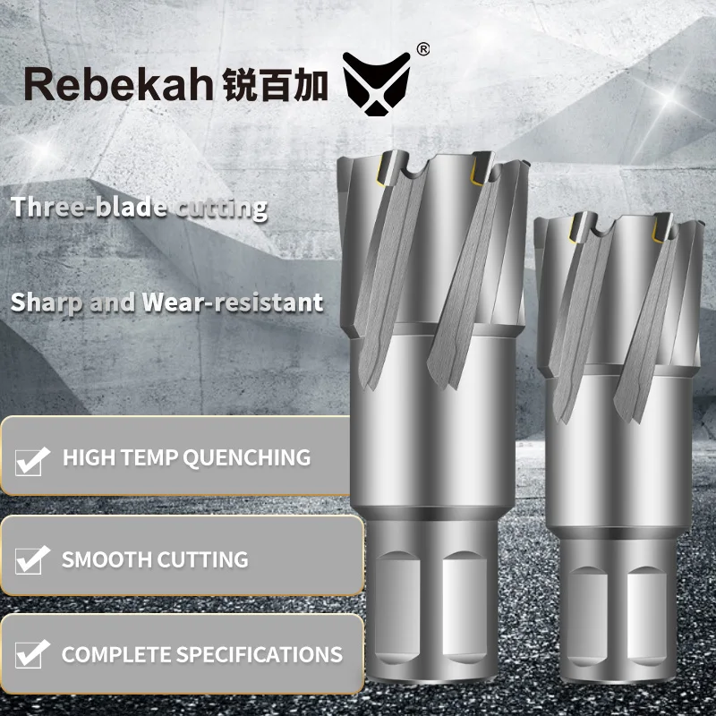 Hollow Core Drill Bit Annular Cutter for Magnetic Drill, Stainless Steel Metal Alloy Thick Plate Hole Saw
Hollow Core Drill Bit Annular Cutter for Magnetic Drill, Stainless Steel Metal Alloy Thick Plate Hole Saw