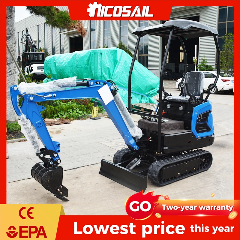 OKW12 1.2 Ton Compact Mini Excavator 1200kg Small Digger for Landscaping Tree Planting CE Certified Customizable OEM Service
OKW12 1.2 Ton Compact Mini Excavator 1200kg Small Digger for Landscaping Tree Planting CE Certified Customizable OEM Service