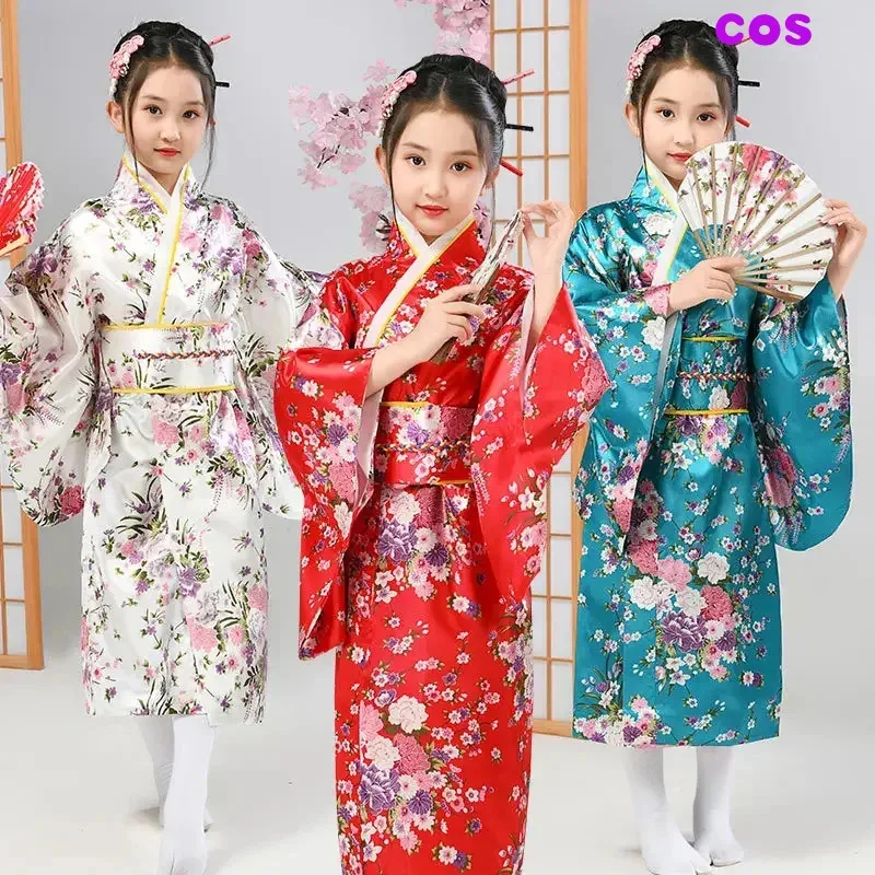 Z Children Kimono Traditional Japanese Style Peacock Yukata Dress for Girl Kid Cosplay Japan Haori Costume Asian Clothes
Z Children Kimono Traditional Japanese Style Peacock Yukata Dress for Girl Kid Cosplay Japan Haori Costume Asian Clothes