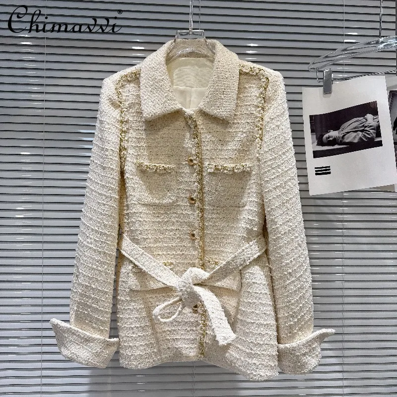 Новая весенняя коллекция 2026: Женский твидовый пиджак средней длины с тяжелой вышивкой, поясом для подчеркивания талии и длинными рукавами, в деловом стиле OL
Новая весенняя коллекция 2026: Женский твидовый пиджак средней длины с тяжелой вышивкой, поясом для подчеркивания талии и длинными рукавами, в деловом стиле OL