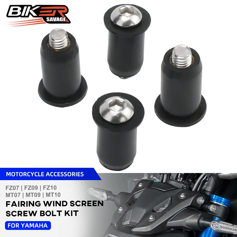 Motorcycle Windscreen Nut Bolt Washer Screw For Yamaha FZ07 FZ09 FZ10 MT 07 09 10 2014-2024 Fairing Wind Screen Screw Bolt Kit
Motorcycle Windscreen Nut Bolt Washer Screw For Yamaha FZ07 FZ09 FZ10 MT 07 09 10 2014-2024 Fairing Wind Screen Screw Bolt Kit