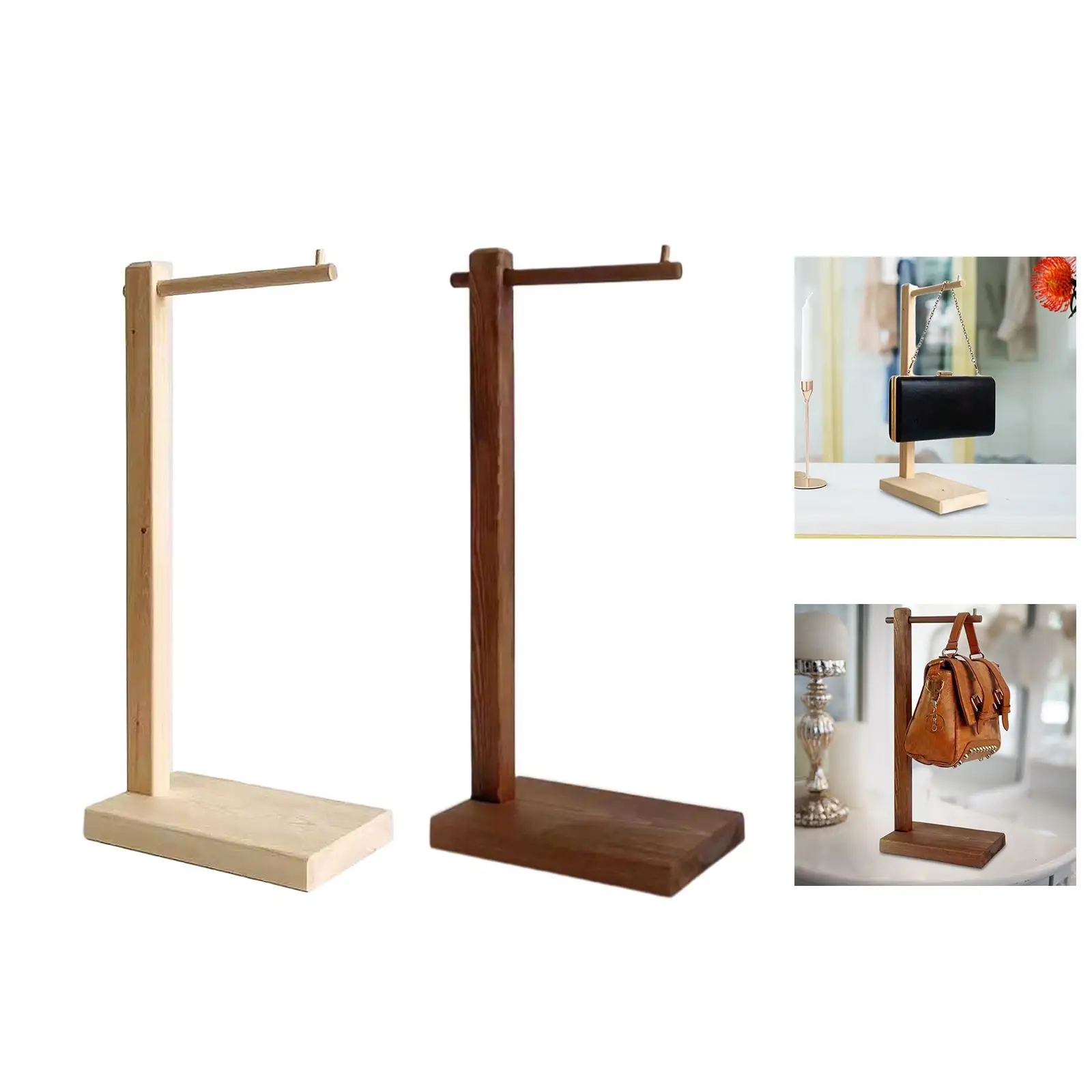 Purse Holder Stable Base Wood Necklace Holder for Boutique Store Showroom Retail
Purse Holder Stable Base Wood Necklace Holder for Boutique Store Showroom Retail