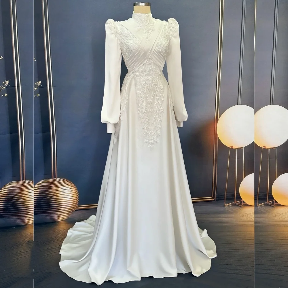 Доступны размеры по индивидуальному заказу Charmeuse, плиссированные длинные платья трапециевидной формы с высоким воротником, блестящие платья на заказ
Доступны размеры по индивидуальному заказу Charmeuse, плиссированные длинные платья трапециевидной формы с высоким воротником, блестящие платья на заказ