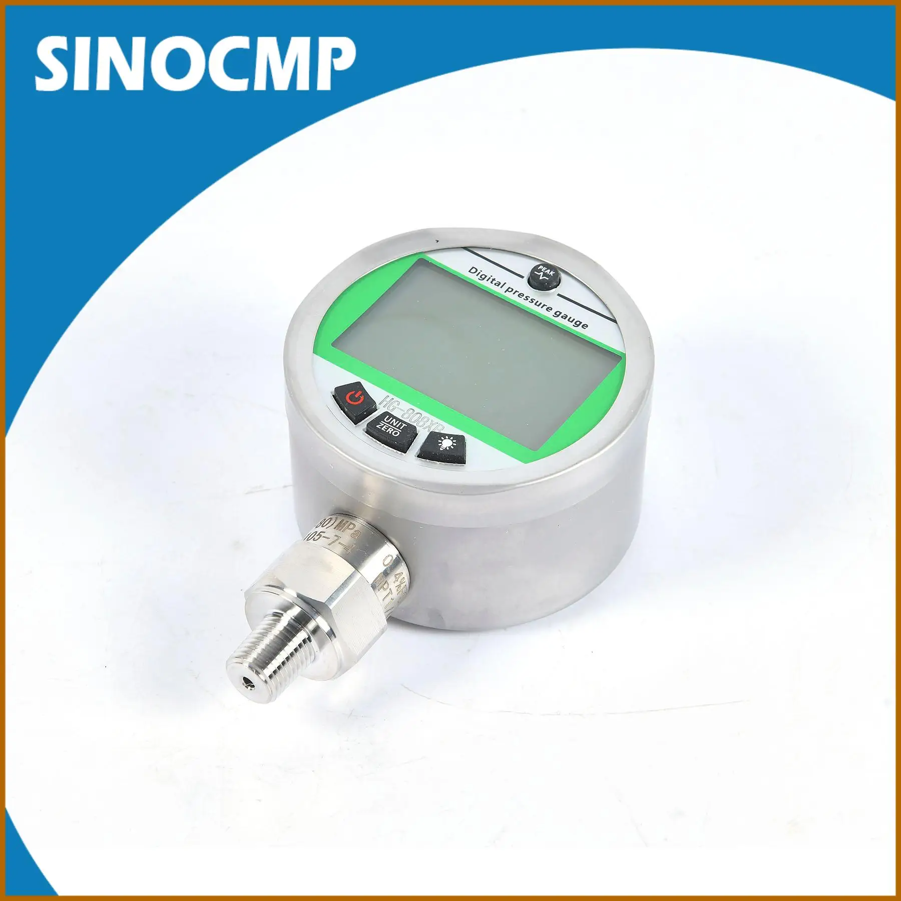 1PC 80Mpa / 12000PSI Digital Pressure Gauge with Housing Dynamic Pressure Display Gauge 1/4NPT 4.5V
1PC 80Mpa / 12000PSI Digital Pressure Gauge with Housing Dynamic Pressure Display Gauge 1/4NPT 4.5V
