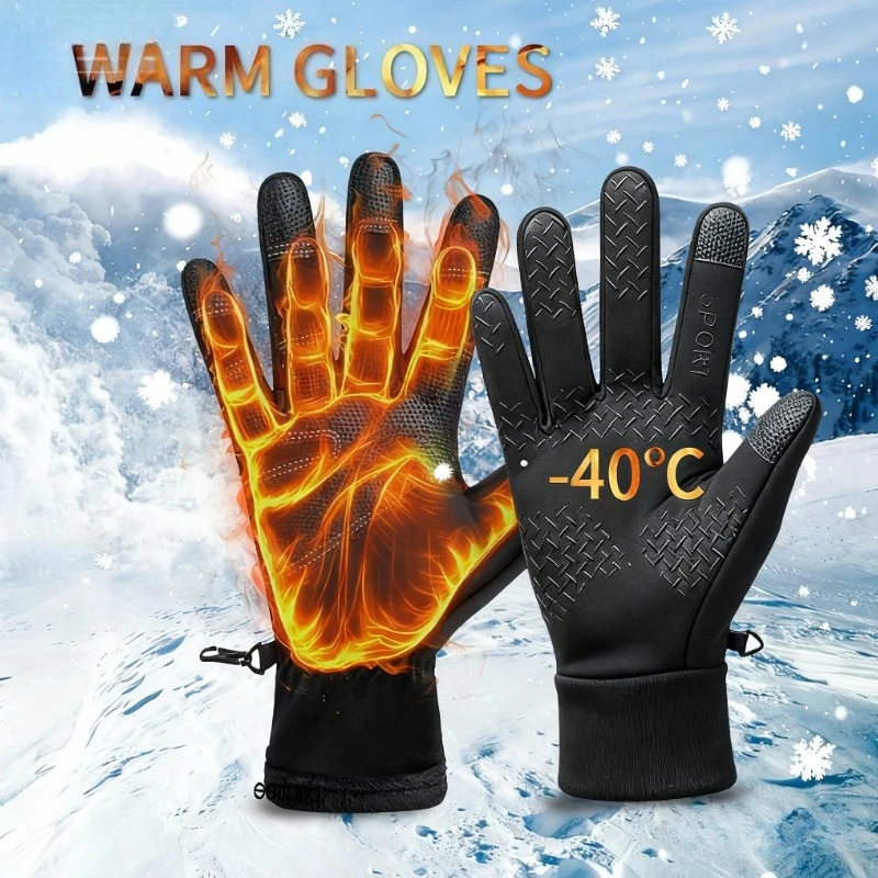 Winter Outdoor Gloves Touch Screen Heated Motorcycle Windproof Ski Gloves Sport Cycling Player Fishing Warm Riding Bicycle Ski
Winter Outdoor Gloves Touch Screen Heated Motorcycle Windproof Ski Gloves Sport Cycling Player Fishing Warm Riding Bicycle Ski