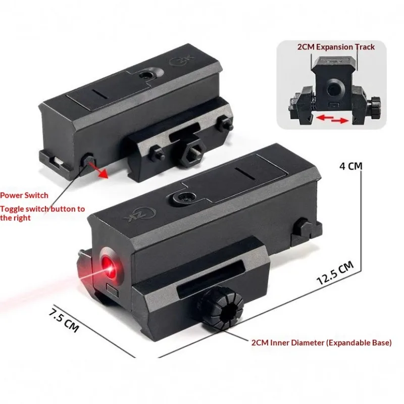 New Nylon Infrared Line-mounted Laser Red Dot Indicator Light with 20mm Extendable Rail
New Nylon Infrared Line-mounted Laser Red Dot Indicator Light with 20mm Extendable Rail
