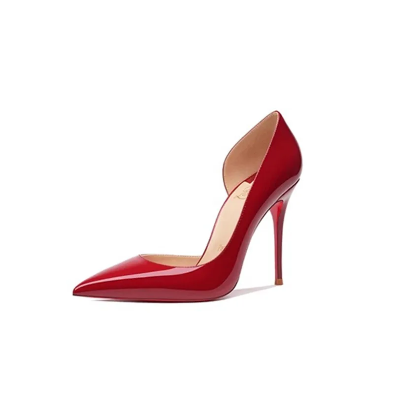 HLTINO Women Red Bottom Pumps Summer Sexy Side Open High Heel Dress Shoes Pointed Toe Fashion Sandals Spring Party
HLTINO Women Red Bottom Pumps Summer Sexy Side Open High Heel Dress Shoes Pointed Toe Fashion Sandals Spring Party