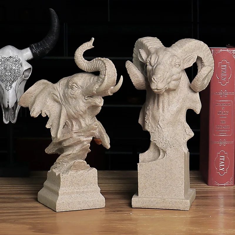 Nordic Eagle Head Decoration Home Accessories Crafts Creative Living Room Bar Entrance Animal Knick-knacks Art Buddha Statue
Nordic Eagle Head Decoration Home Accessories Crafts Creative Living Room Bar Entrance Animal Knick-knacks Art Buddha Statue