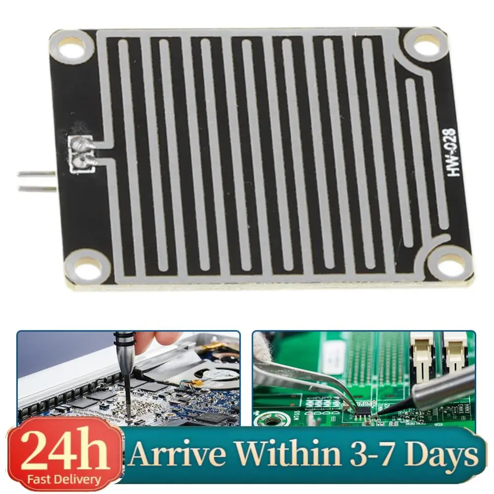 1 PC Raindrop Sensor Board High Sensitivity Single PCB Board Rising Water Level Detection Module for Arduino
1 PC Raindrop Sensor Board High Sensitivity Single PCB Board Rising Water Level Detection Module for Arduino