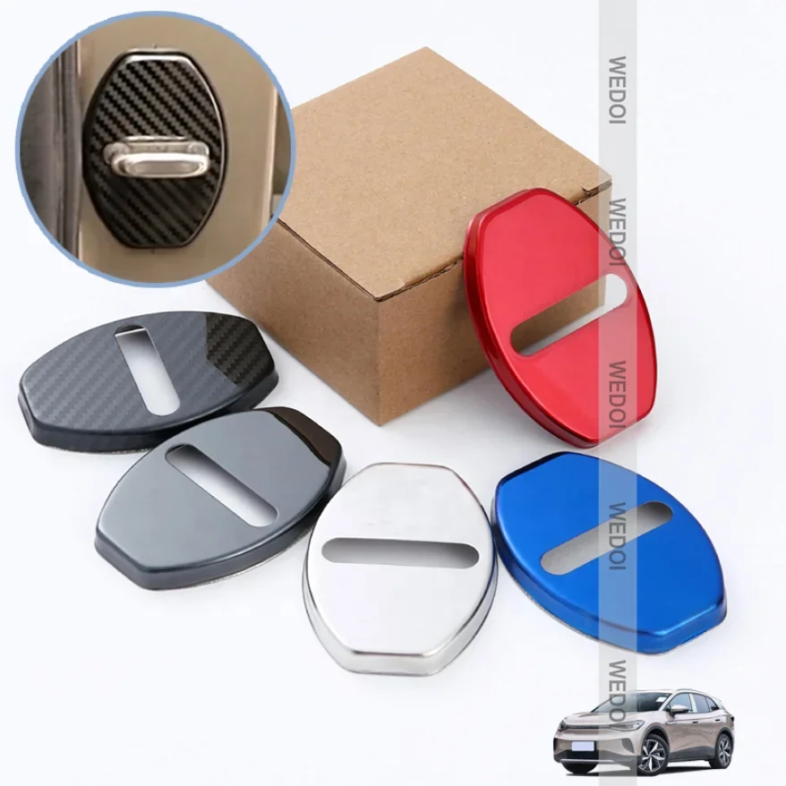Car Door Latch Striker Trim for ID 4 Custom Sticker Cover Stainless steel Protective Car Interior Accessories
Car Door Latch Striker Trim for ID 4 Custom Sticker Cover Stainless steel Protective Car Interior Accessories