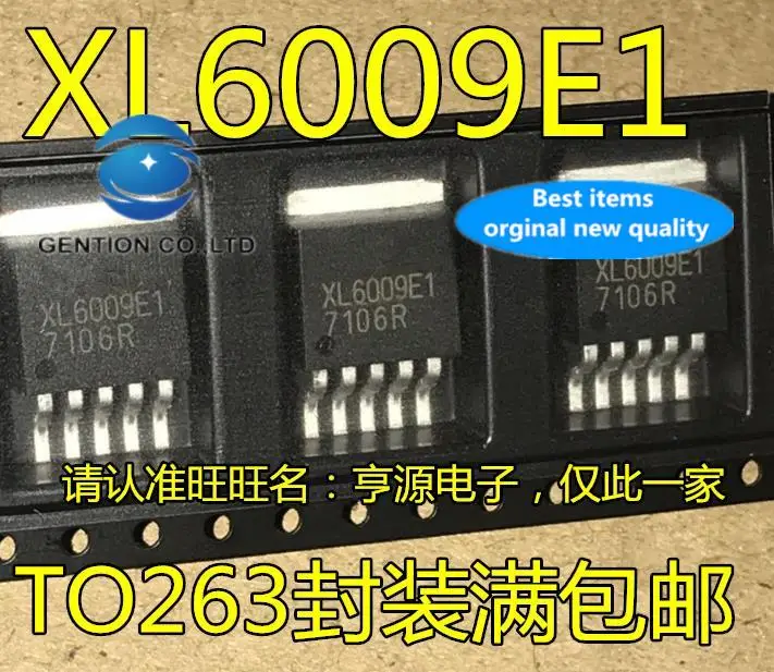 10pcs 100% orginal new in stock boost chip XL6009E1 60V 4A 400KHZ TO263-5L XL6009 SMD
10pcs 100% orginal new in stock boost chip XL6009E1 60V 4A 400KHZ TO263-5L XL6009 SMD