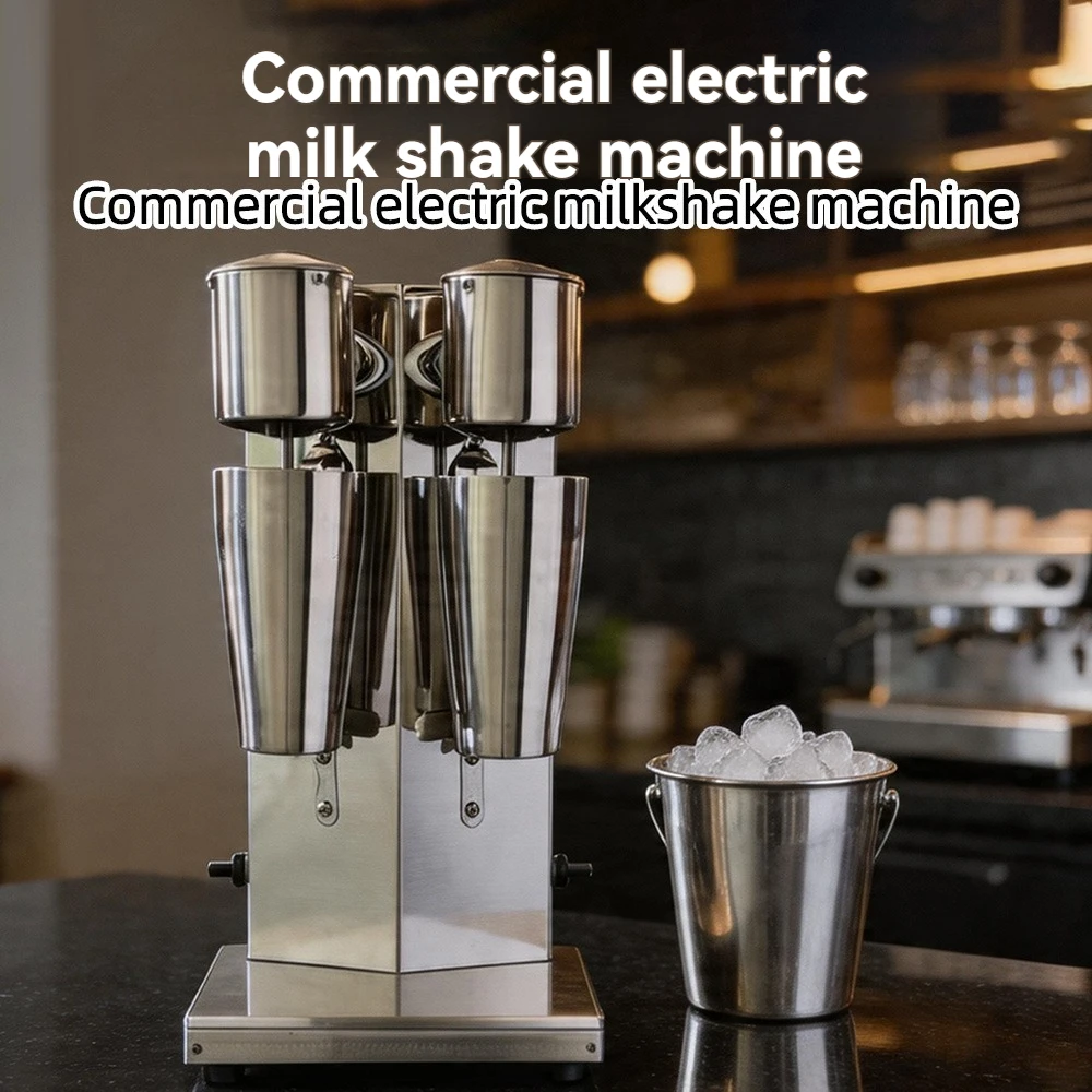Commercial Electric Milkshake Machine, All Stainless Steel, 110V/220V Optional, Export Quality, Milk Tea Shop Smoothie Blender
Commercial Electric Milkshake Machine, All Stainless Steel, 110V/220V Optional, Export Quality, Milk Tea Shop Smoothie Blender