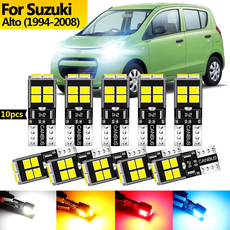 10 шт. 12 В Canbus для Suzuki Alto 1994 1995 1996 1997 1998-2008 светодиодный габаритный фонарь стояночная лампа W5W T10 194 автомобильные аксессуары
10 шт. 12 В Canbus для Suzuki Alto 1994 1995 1996 1997 1998-2008 светодиодный габаритный фонарь стояночная лампа W5W T10 194 автомобильные аксессуары