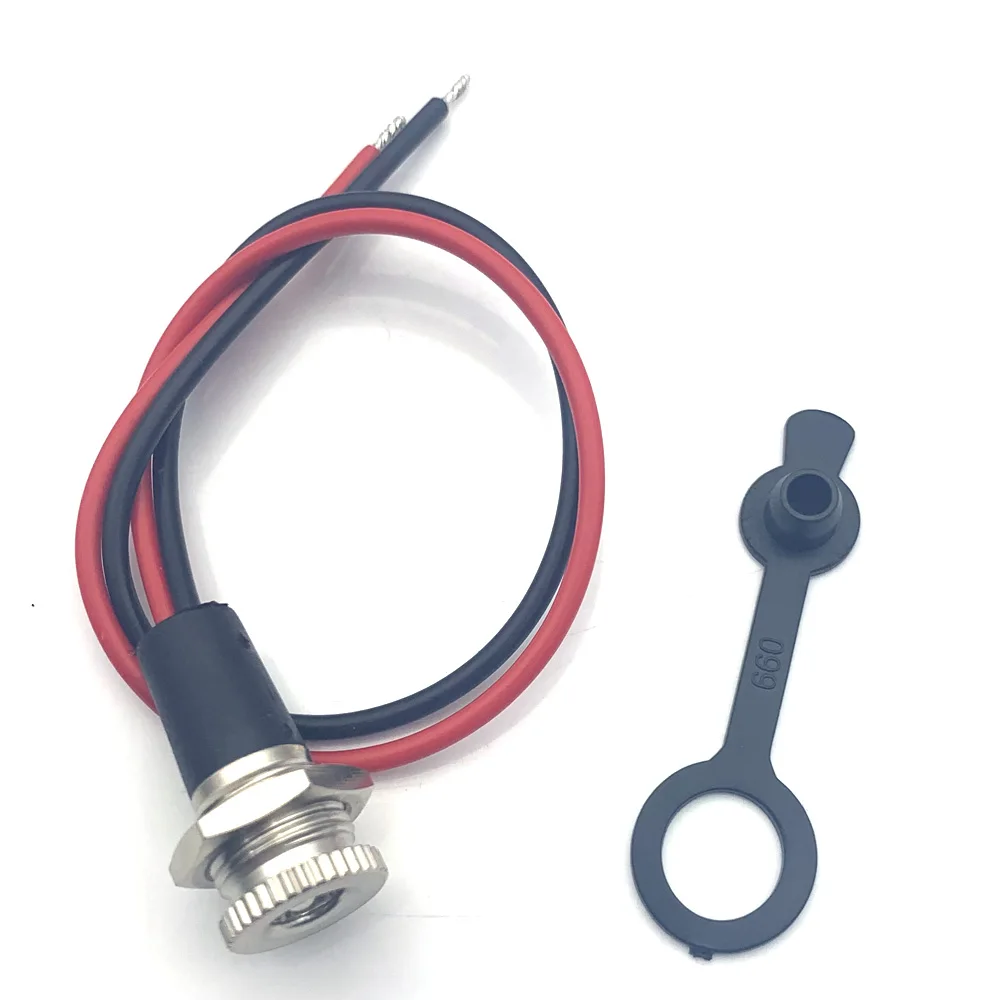 DC 5.5*2.1 2.5mm large current Power Plug Socket Connector Female Dock DIY Waterproof Jack 5.5×2.5 5.5×2.1mm Plug Port with Wire
DC 5.5*2.1 2.5mm large current Power Plug Socket Connector Female Dock DIY Waterproof Jack 5.5×2.5 5.5×2.1mm Plug Port with Wire