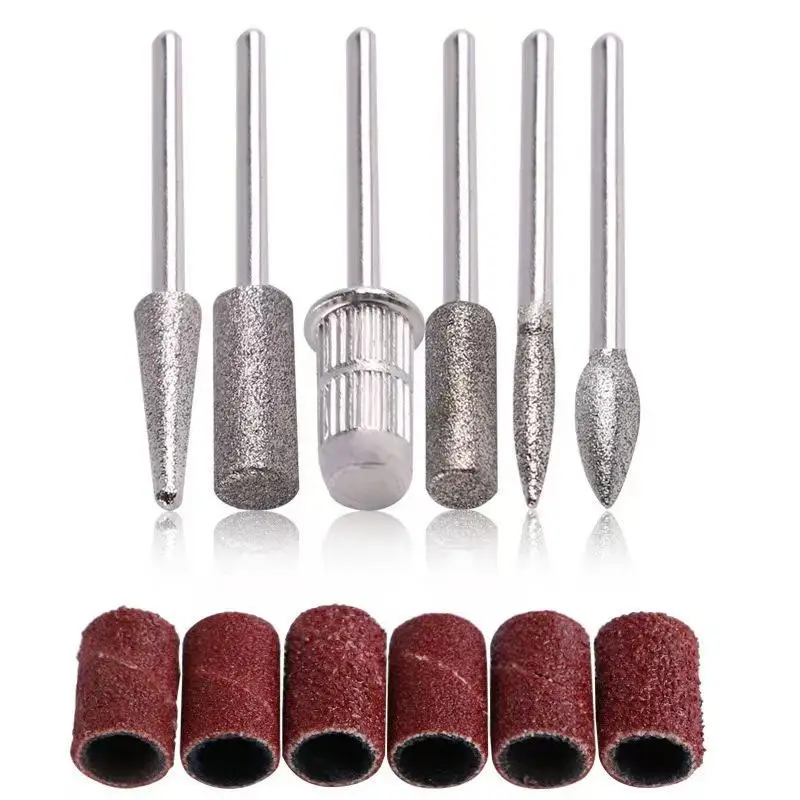 6PCS Nail Art Drill Bits and Sanding Bands for Nail Drill Replacement Set For Manicure Pedicure Gel Polish Removal Tool
6PCS Nail Art Drill Bits and Sanding Bands for Nail Drill Replacement Set For Manicure Pedicure Gel Polish Removal Tool