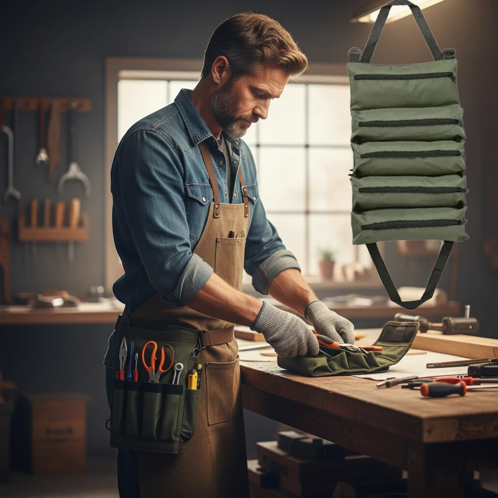 Сверхмощная свернутая сумка для инструментов, многофункциональный органайзер для электрика-механика с несколькими карманами, устойчивый к разрыву материал
Сверхмощная свернутая сумка для инструментов, многофункциональный органайзер для электрика-механика с несколькими карманами, устойчивый к разрыву материал