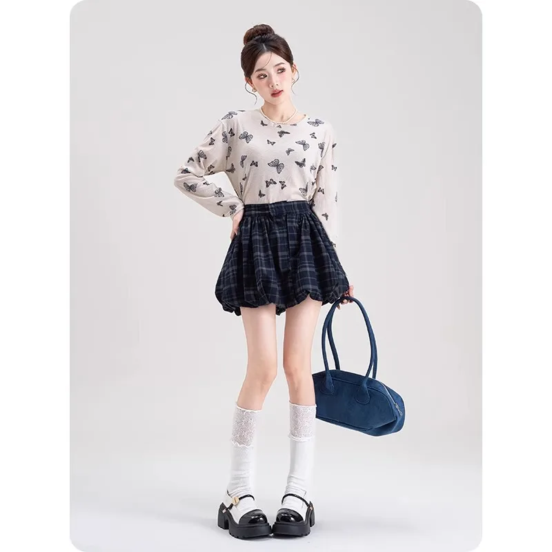 Spring New2025Korean Style Retro Temperament Wild Skirt Women's Preppy Style Small Plaid Bud Skirt
Spring New2025Korean Style Retro Temperament Wild Skirt Women's Preppy Style Small Plaid Bud Skirt