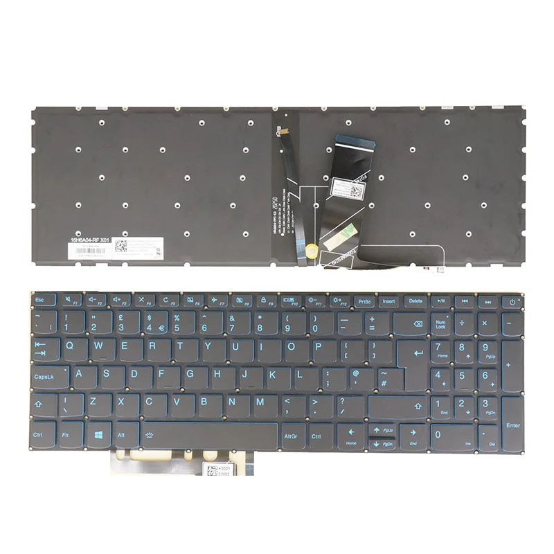 Новая британская синяя клавиатура с подсветкой для Lenovo IdeaPad Gaming L340-15IRH L340-17IRH
Новая британская синяя клавиатура с подсветкой для Lenovo IdeaPad Gaming L340-15IRH L340-17IRH