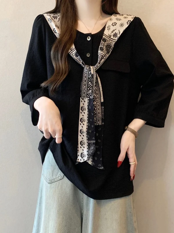Elegant Silk Scarf Shoulder Wrap Short Sleeve Women's Shirt Cover Arms Summer New plus Size Comfortable Breathable Korean Style
Elegant Silk Scarf Shoulder Wrap Short Sleeve Women's Shirt Cover Arms Summer New plus Size Comfortable Breathable Korean Style