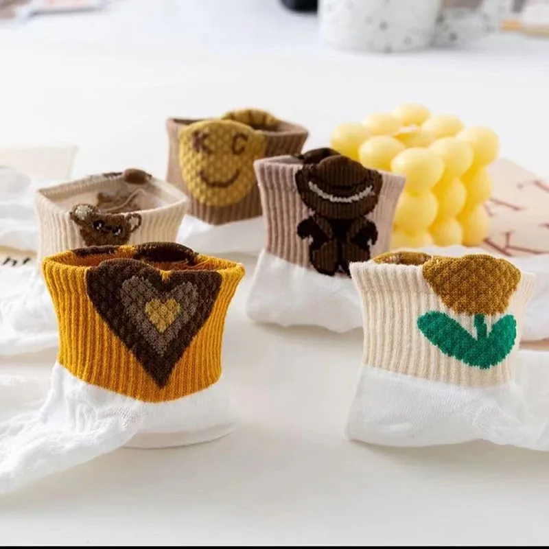 Women Socks Fashion Spring Summer 3D Cute Cartoon Jacquard College Style Personality Trend Versatile Ladies Simple Socks L203
Women Socks Fashion Spring Summer 3D Cute Cartoon Jacquard College Style Personality Trend Versatile Ladies Simple Socks L203