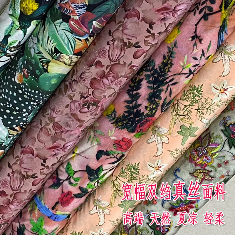 Fabric Summer Hand-Painted Flowers Small Floral Print Dress Shirt Wide Stretch Crepe De Chine Silk
Fabric Summer Hand-Painted Flowers Small Floral Print Dress Shirt Wide Stretch Crepe De Chine Silk