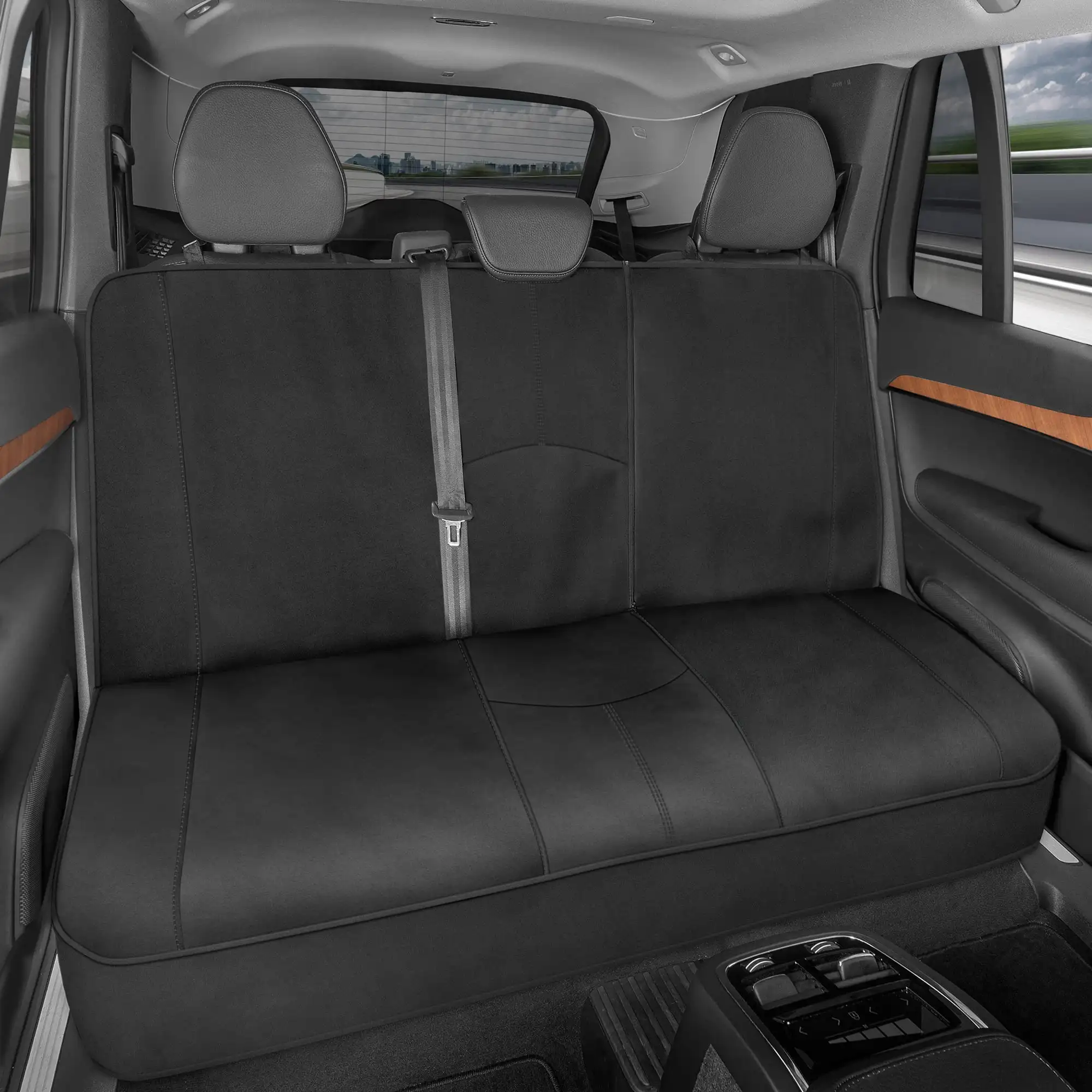 Truck waterproof rear split bench seat cover (rear seat cover only) black car seat cover to prevent wear and stains
Truck waterproof rear split bench seat cover (rear seat cover only) black car seat cover to prevent wear and stains