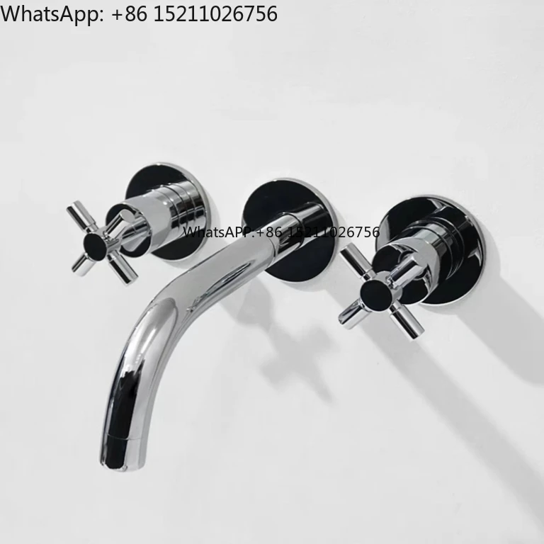 Antique Brushed Gold Wall Mounted Hot and Cold Faucet Luxury Basin Faucet Brass Tap Bathroom Faucet 3 Hole
Antique Brushed Gold Wall Mounted Hot and Cold Faucet Luxury Basin Faucet Brass Tap Bathroom Faucet 3 Hole