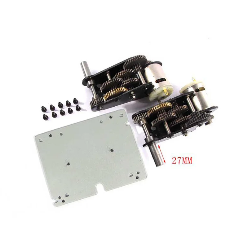 5:1 Steel Gear Motor Gearbox For MATO 1/16 Metal Stug III RC Tank MT197 TH00901-SMT4
5:1 Steel Gear Motor Gearbox For MATO 1/16 Metal Stug III RC Tank MT197 TH00901-SMT4