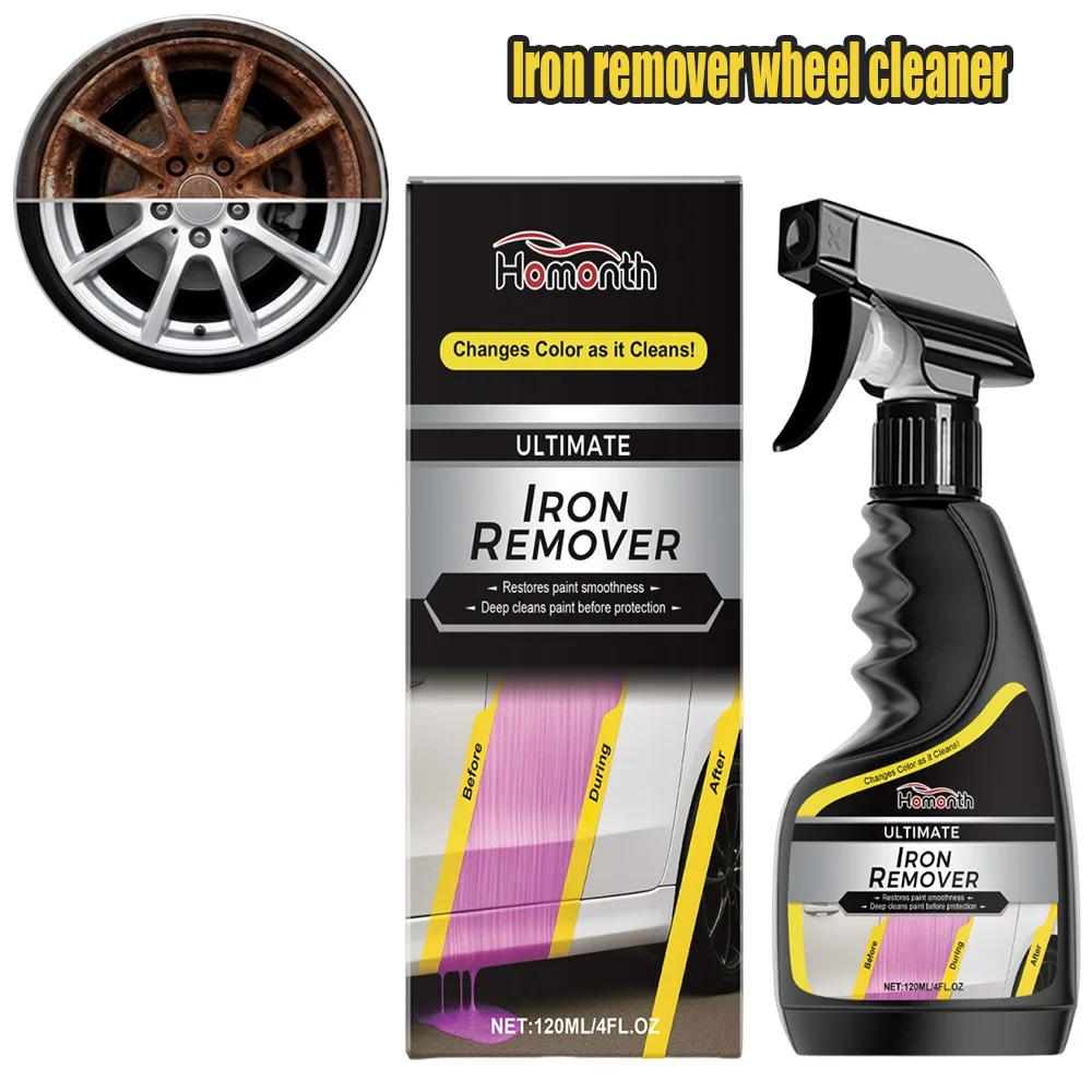 120ml Car Rust Remover Wheel Hub Metal Surface Rust Cleaner Decontamination Bright Cleaner For Engine Headlight Wash Tool
120ml Car Rust Remover Wheel Hub Metal Surface Rust Cleaner Decontamination Bright Cleaner For Engine Headlight Wash Tool