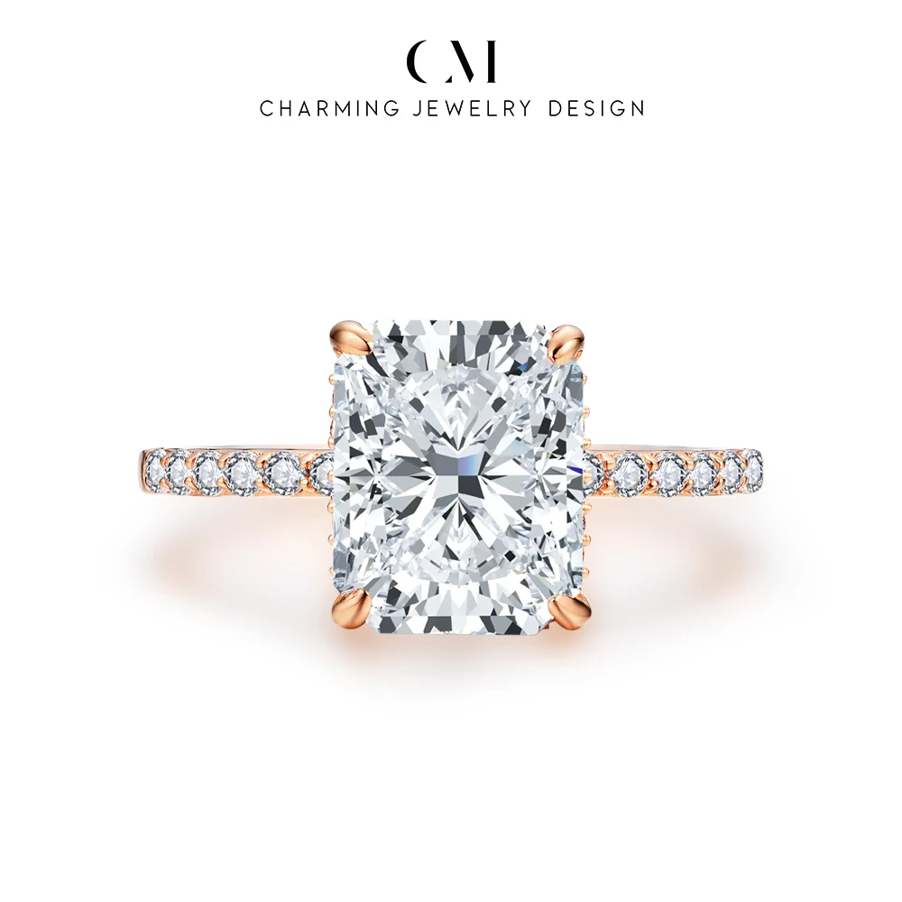 CHARMING Sparkling Luxury Radiant 4ct Octagon Dvvs1Moissanite Ring S925 Silver for Women party Birthday Gift Anniversary Wedding
CHARMING Sparkling Luxury Radiant 4ct Octagon Dvvs1Moissanite Ring S925 Silver for Women party Birthday Gift Anniversary Wedding