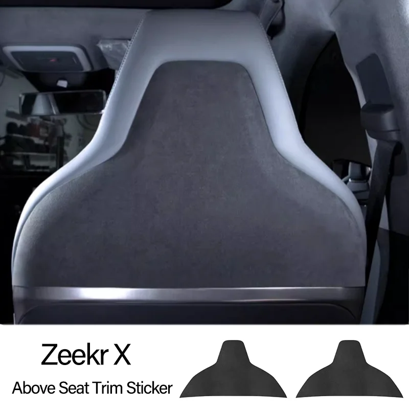 ZEEKR X 2023 2024 Car Seat Upper Part of The Back Decorative Protection Suede Sticker Accessories
ZEEKR X 2023 2024 Car Seat Upper Part of The Back Decorative Protection Suede Sticker Accessories