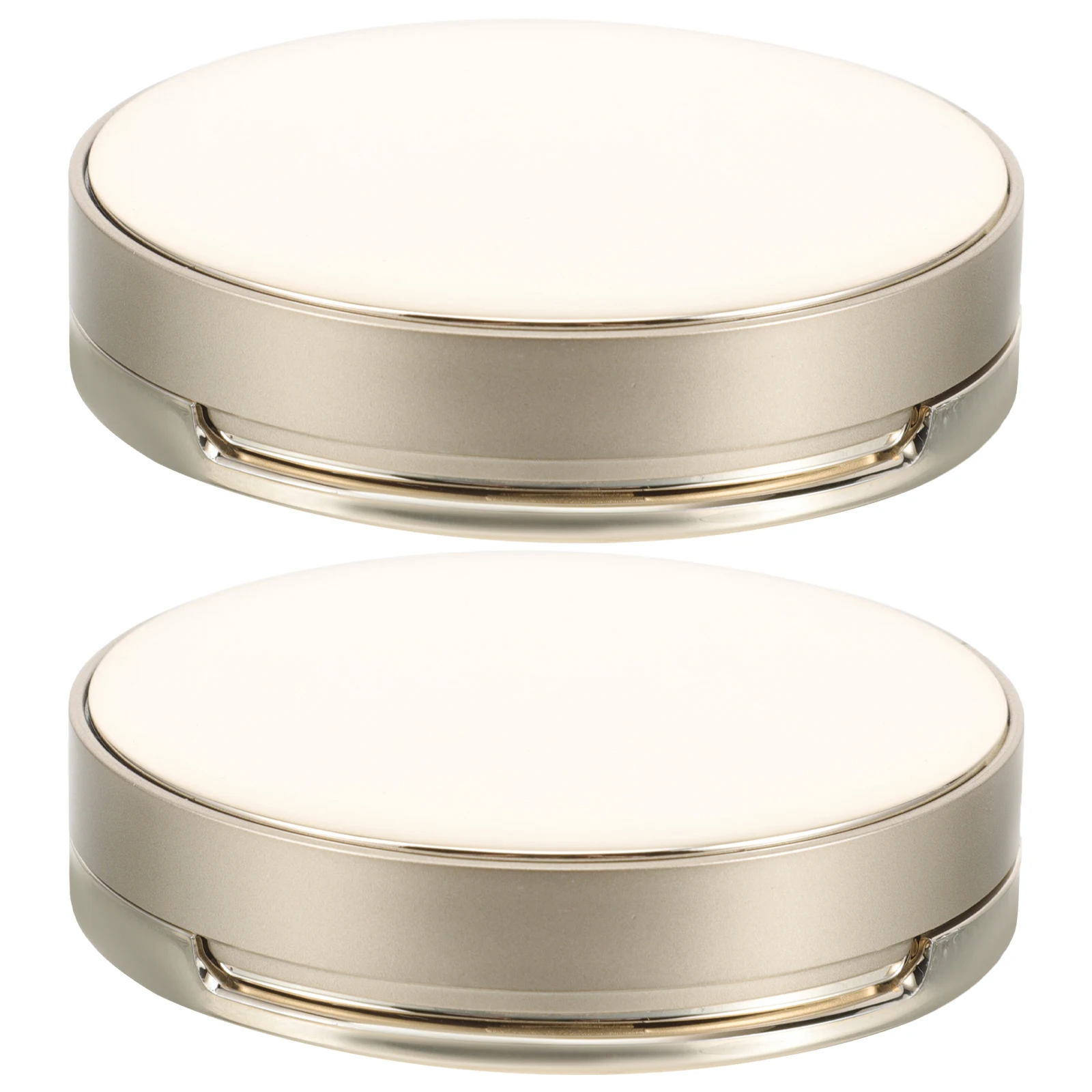 2 pcs Empty Cushion Foundation Case Compact Mirror Powder Container Refillable Puff Box Portable Travel Makeup Accessories Small
2 pcs Empty Cushion Foundation Case Compact Mirror Powder Container Refillable Puff Box Portable Travel Makeup Accessories Small