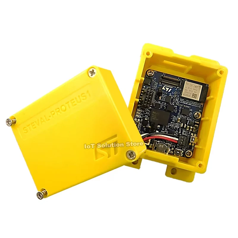 STEVAL-PROTEUS1 Industrial sensor evaluation kit for condition monitoring based on the 2.4 GHz STM32WB5MMG module
STEVAL-PROTEUS1 Industrial sensor evaluation kit for condition monitoring based on the 2.4 GHz STM32WB5MMG module