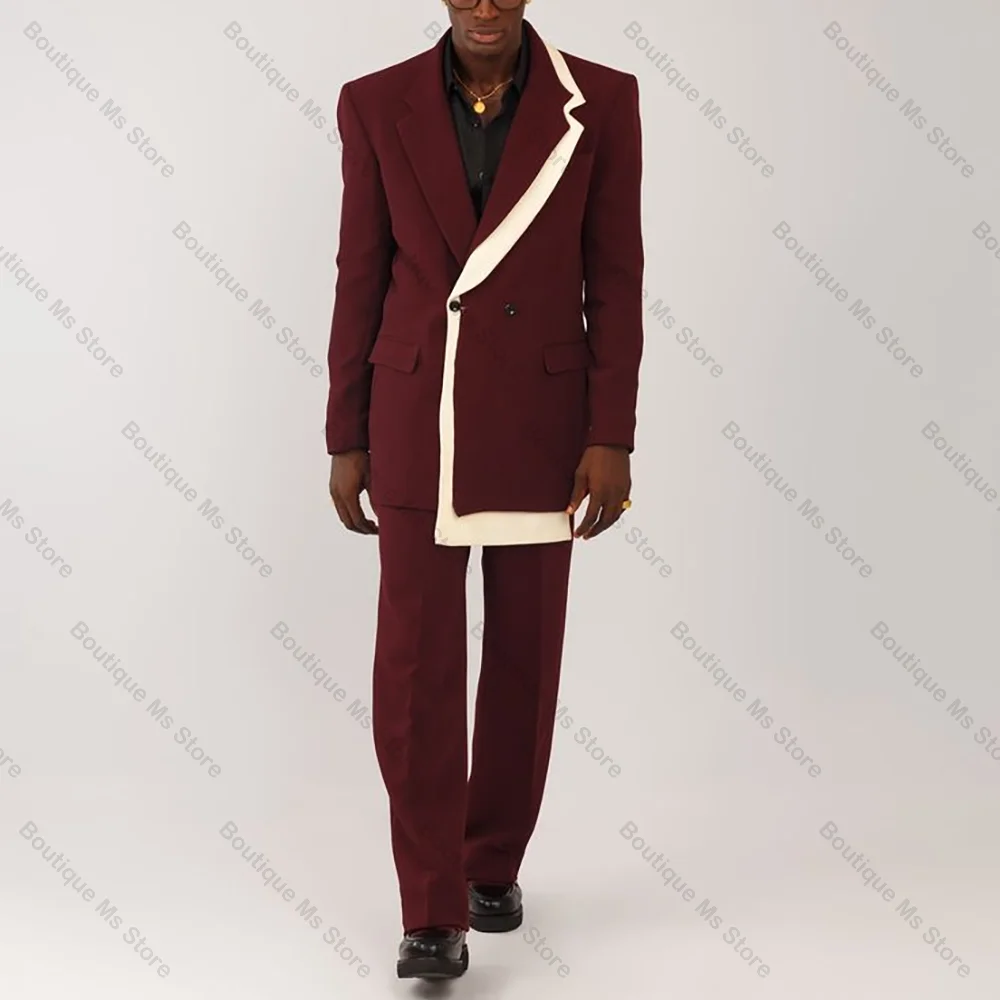 New Loose Single Button Men Suit Two Pieces(Jacket+Pants) Outfits Casual Party Prom Wedding Set
New Loose Single Button Men Suit Two Pieces(Jacket+Pants) Outfits Casual Party Prom Wedding Set