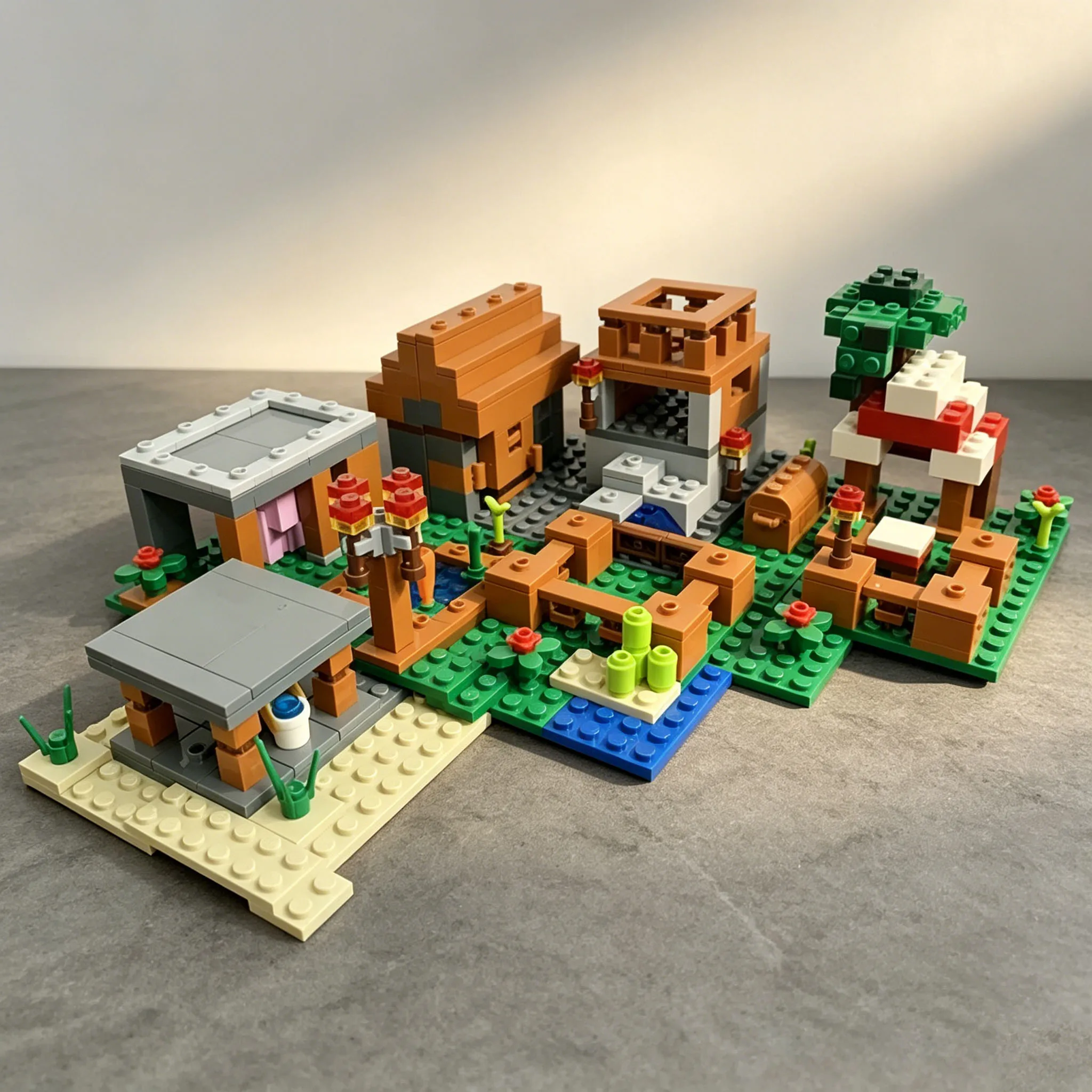 NEW 500+pcs The Village Farm Building MOC Blocks Model - Educational DIY Toys for kids Gift
NEW 500+pcs The Village Farm Building MOC Blocks Model - Educational DIY Toys for kids Gift