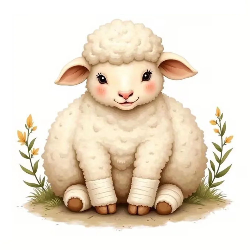 Cute Sheep Self-Adhesive Stickers, Bedroom Entryway Living Room Porch Home Decoration Wall Stickers, Removable Stickers
Cute Sheep Self-Adhesive Stickers, Bedroom Entryway Living Room Porch Home Decoration Wall Stickers, Removable Stickers