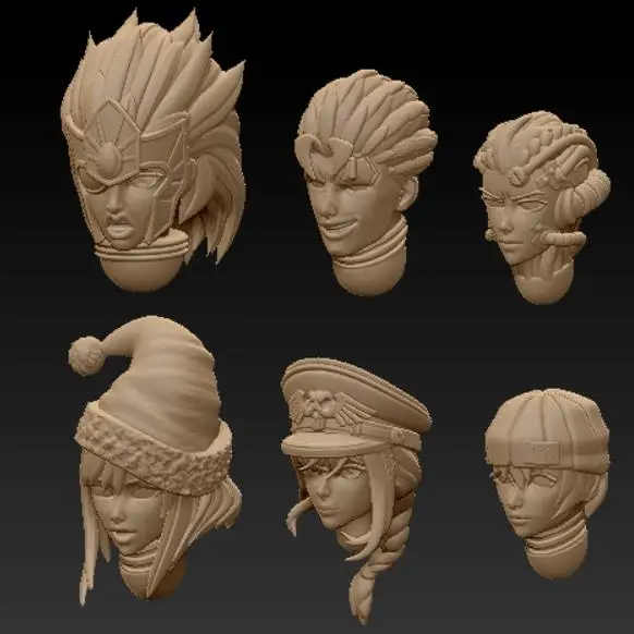 Коллекционная фигурка с 3D-печатью Head Sculpt, третья статическая модель для детей от 3 лет
Коллекционная фигурка с 3D-печатью Head Sculpt, третья статическая модель для детей от 3 лет