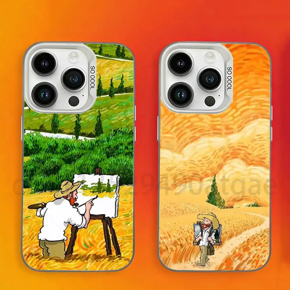 Retro Van Gogh Oil Painting Phone Case For iPhone 17,16,15,14,13,12,11,Pro,Max,Plus,Mini Candy Matte Shockproof Cover
Retro Van Gogh Oil Painting Phone Case For iPhone 17,16,15,14,13,12,11,Pro,Max,Plus,Mini Candy Matte Shockproof Cover