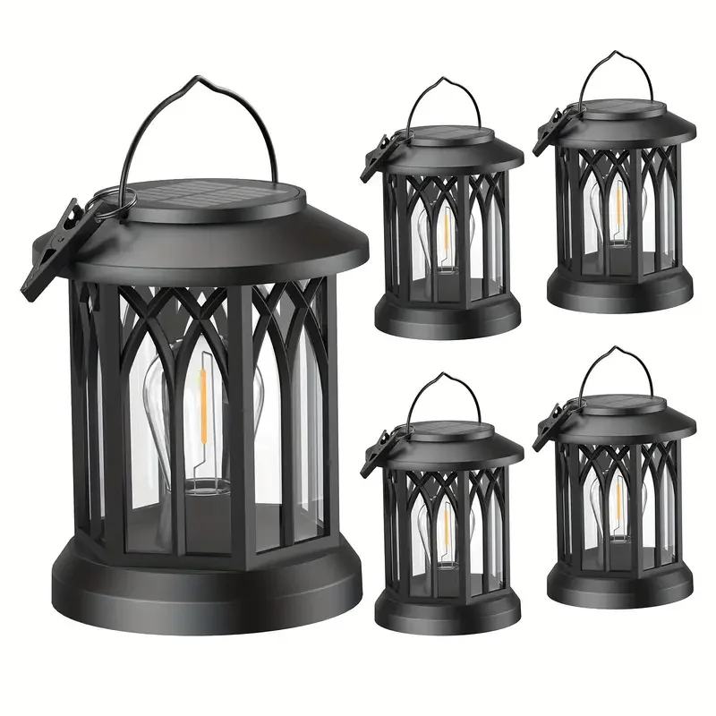 4 Pack Upgraded Bright Solar Lantern Lights Outdoor, Over 12Hrs Solar Lights for Outside Garden Yard Patio Decor (Warm Light)
4 Pack Upgraded Bright Solar Lantern Lights Outdoor, Over 12Hrs Solar Lights for Outside Garden Yard Patio Decor (Warm Light)