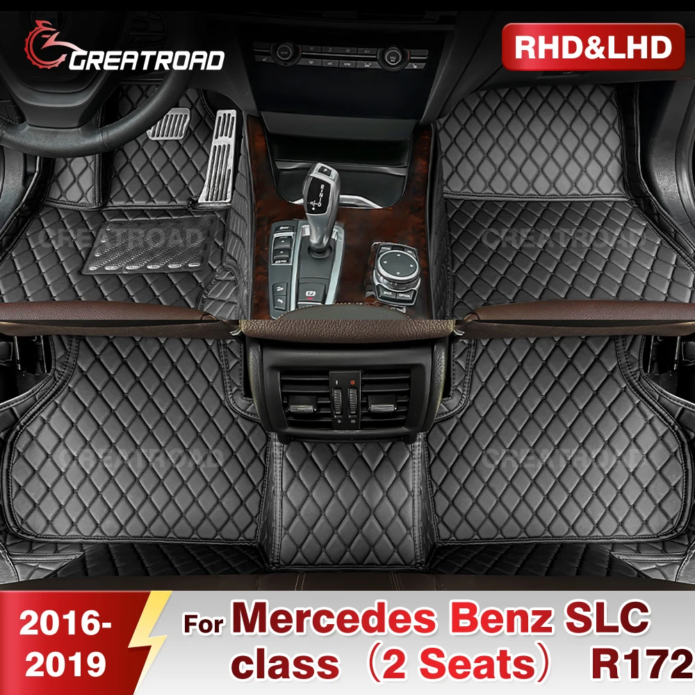 Car floor mats For Mercedes Benz SLC class(2 Seats) R172 260 300 2016 2017 2018 2019 Custom foot Pads carpet cover interior acce
Car floor mats For Mercedes Benz SLC class(2 Seats) R172 260 300 2016 2017 2018 2019 Custom foot Pads carpet cover interior acce